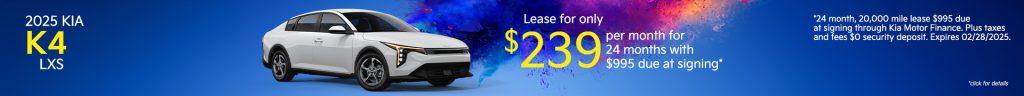 2025 Kia K4 LXS