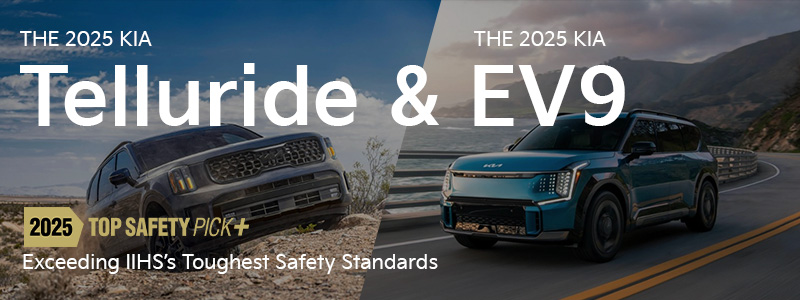 2025 IIHS Top Safety Pick+ Awards | Telluride & EV9