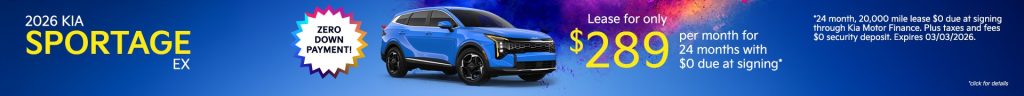 2026 Kia Sportage EX