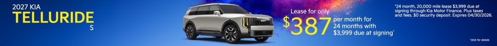 2027 Kia Telluride S