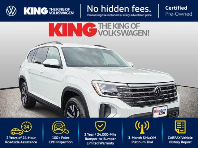 2026 Volkswagen Atlas 2.0T SE