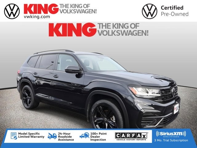 2022 Volkswagen Atlas 3.6L V6 SEL R-Line Black