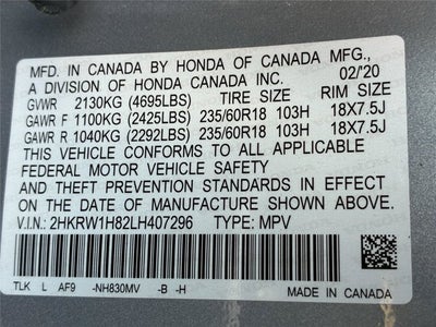 2020 Honda CR-V EX-L