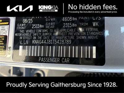 2026 Kia K5 GT
