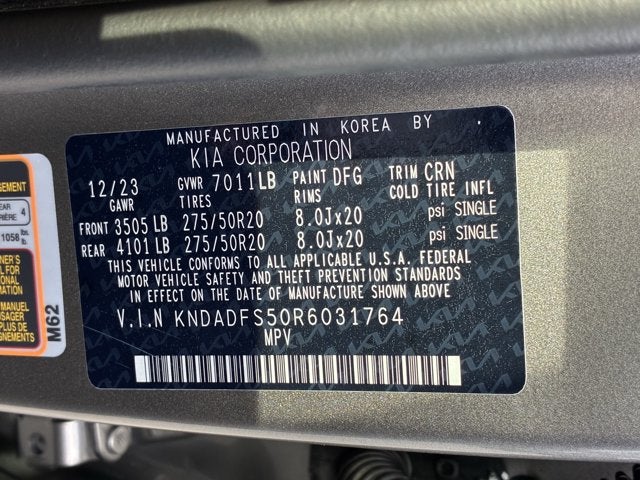 2024 Kia EV9 Land