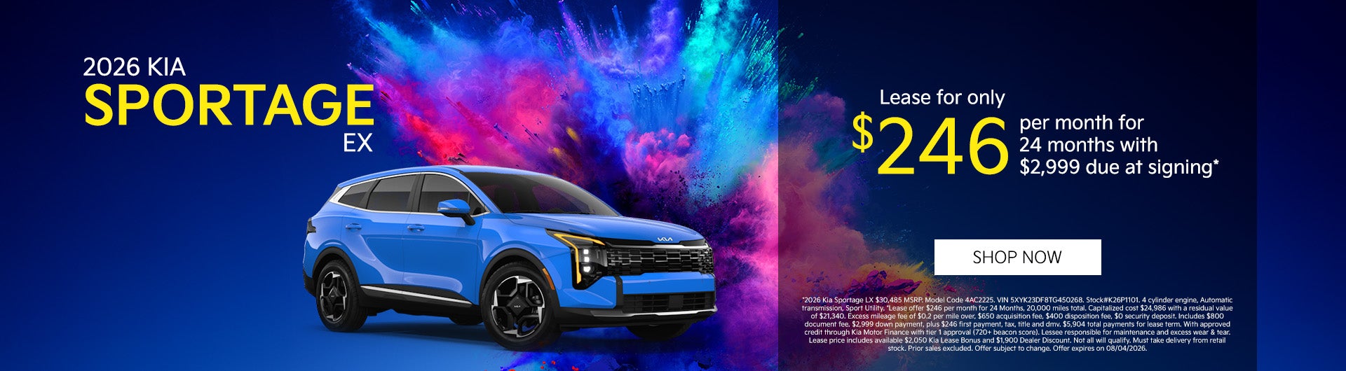 2026 Kia Sportage EX