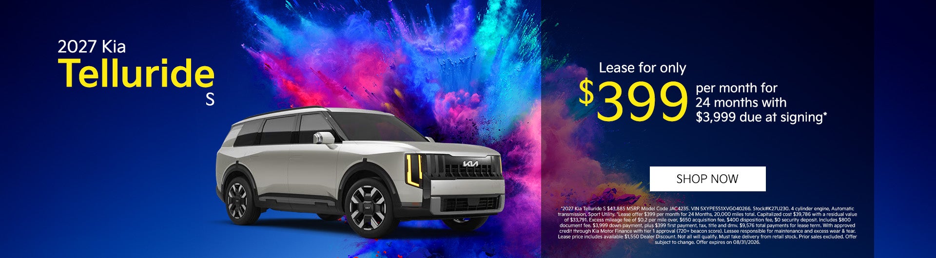 2027 Kia Telluride S
